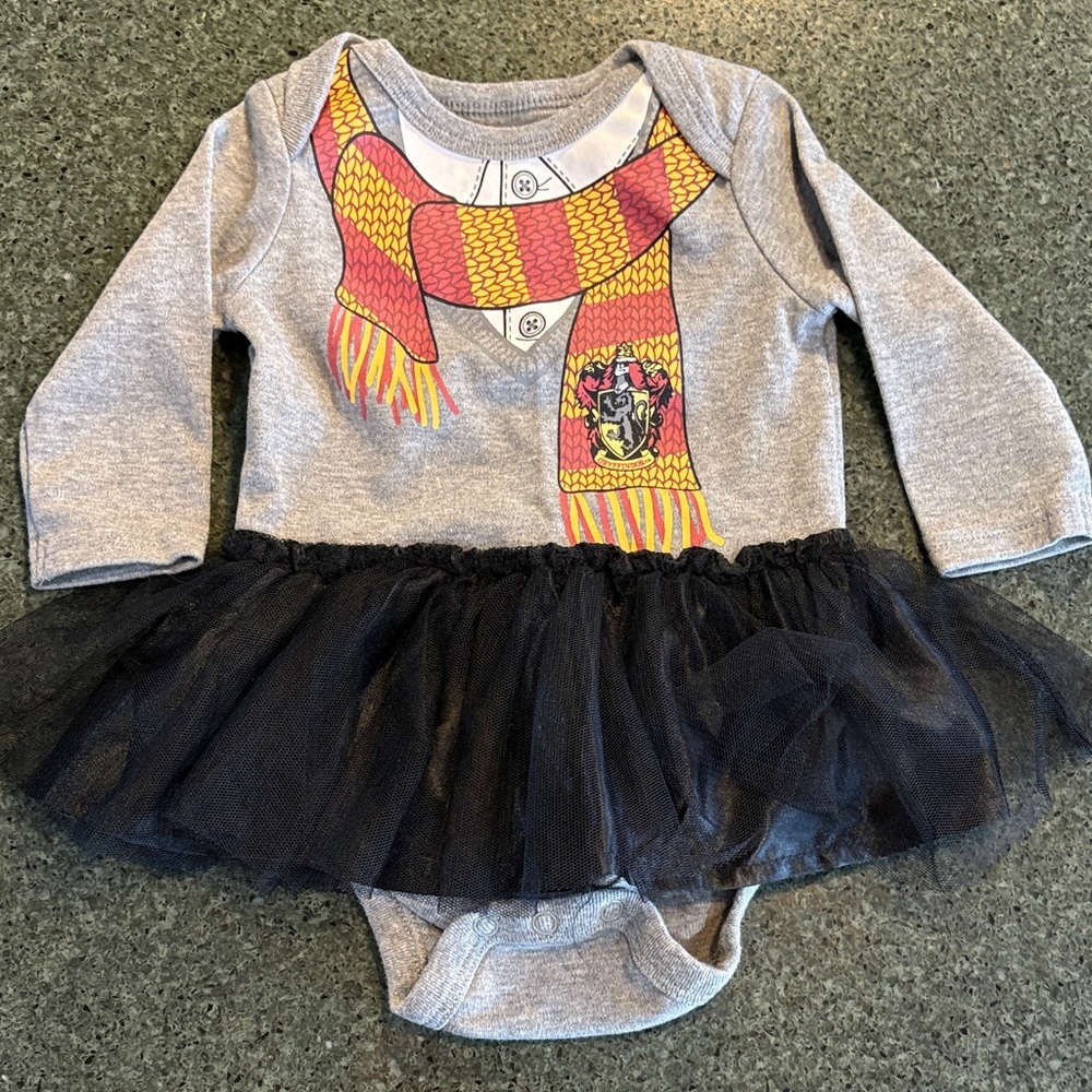 Harry Potter Gray Onsie Dress
